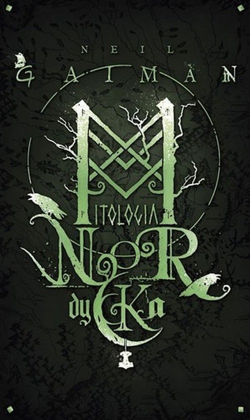 okładka Mitologia nordycka książka | Neil Gaiman