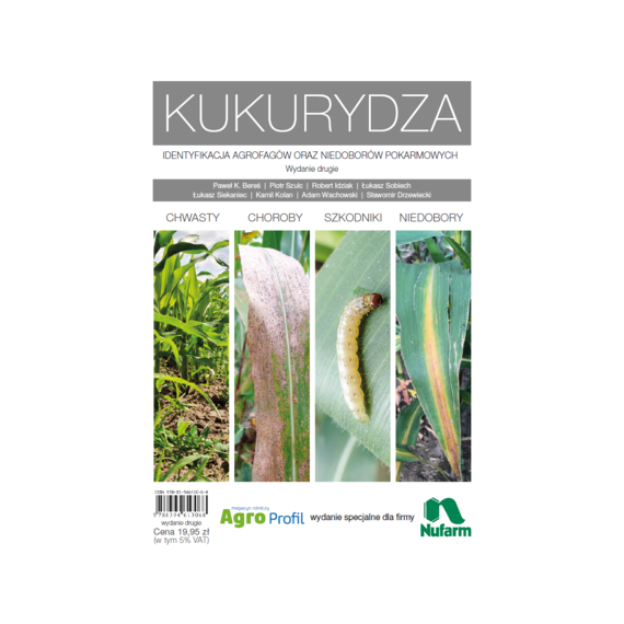 okładka Kukurydza - chwasty, choroby, szkodniki, niedobory (e-book)ebook | pdf | Opracowania Zbiorowe