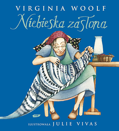 okładka Niebieska zasłona książka | Virginia Woolf