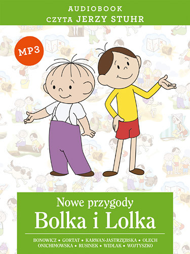 okładka Audiobook. Nowe przygody Bolka i Lolka książka | Bonowicz... Wojciech