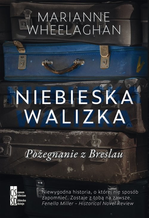 okładka Niebieska walizka Pożegnanie z Breslau książka | Marianne Wheelaghan