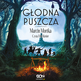 okładka Głodna puszcza audiobook | MP3 | Marcin Mortka