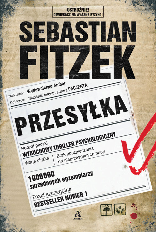 okładka Przesyłka Wielkie Literyksiążka |  | Sebastian Fitzek