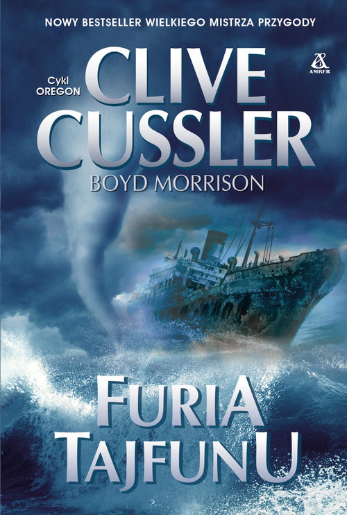 okładka Furia tajfunu Wielkie Litery książka | Clive Cussler, Boyd Morrison