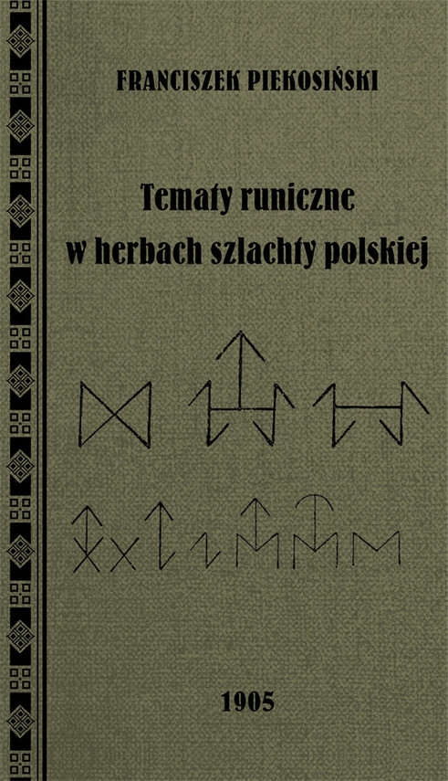 okładka Tematy runiczne w herbach szlachty polskiejebook | pdf | Franciszek Piekosiński