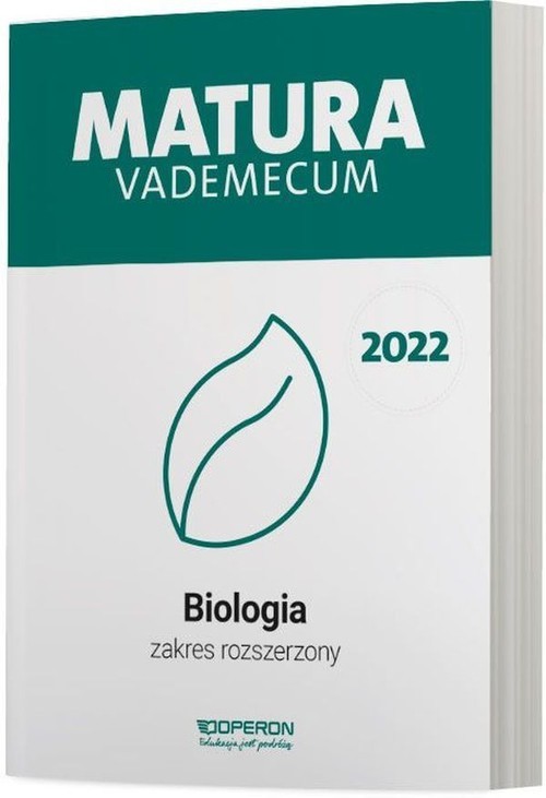 Matura 2022 Vademecum Biologia Zakres rozszerzony