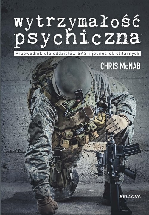 okładka Wytrzymałość psychiczna książka | Chris McNab
