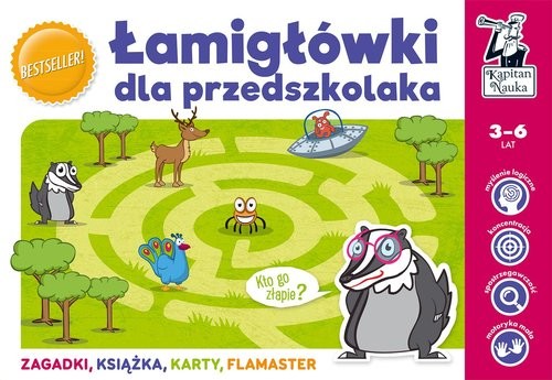 okładka Łamigłówki dla przedszkolaka.książka |  | Natalia Minge, Krzysztof Minge, Sobkowiak Monika, Agnieszka Biela