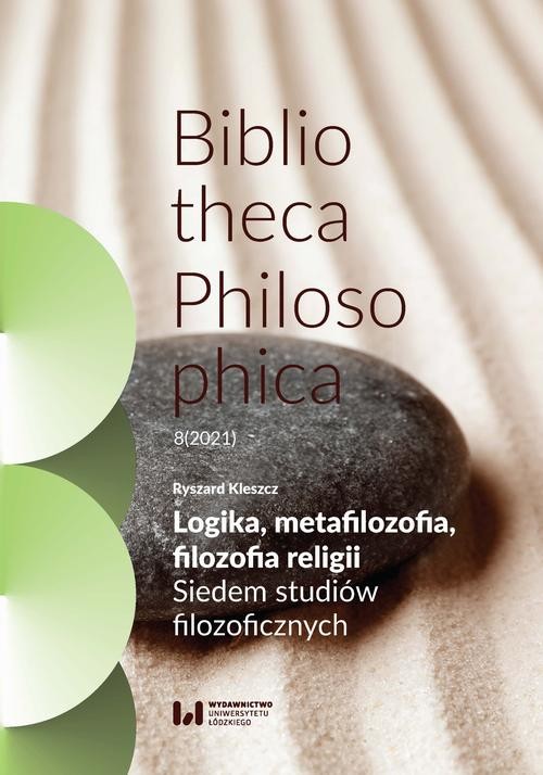 okładka Logika, metafilozofia, filozofia religii ebook | pdf | Ryszard Kleszcz