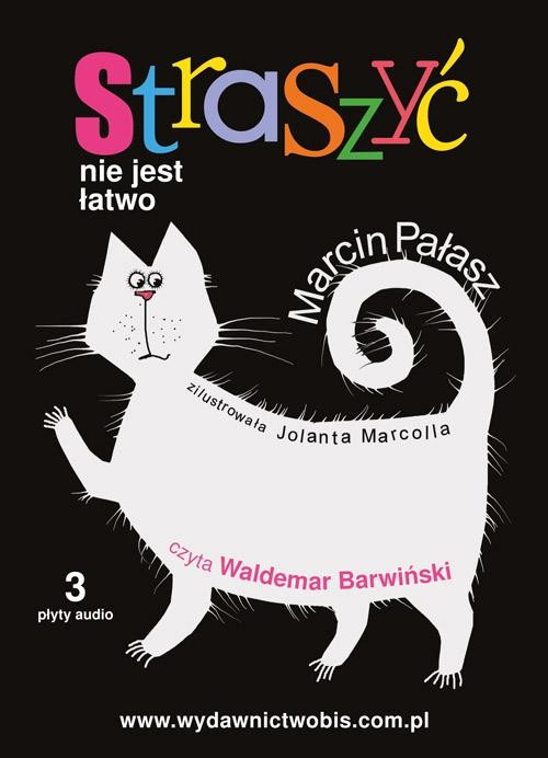 okładka Straszyć nie jest łatwo - audiobook ebook | epub, mobi | Marcin Pałasz