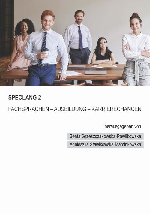 okładka Speclang 2. Fachsprachen – Ausbildung –Karrierechancenebook | pdf | Opracowania Zbiorowe
