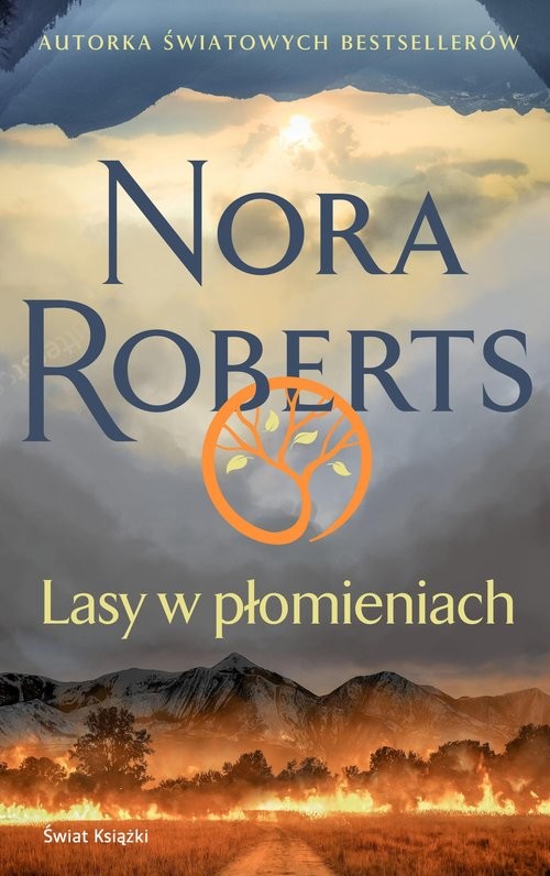 okładka Lasy w płomieniach książka | Nora Roberts