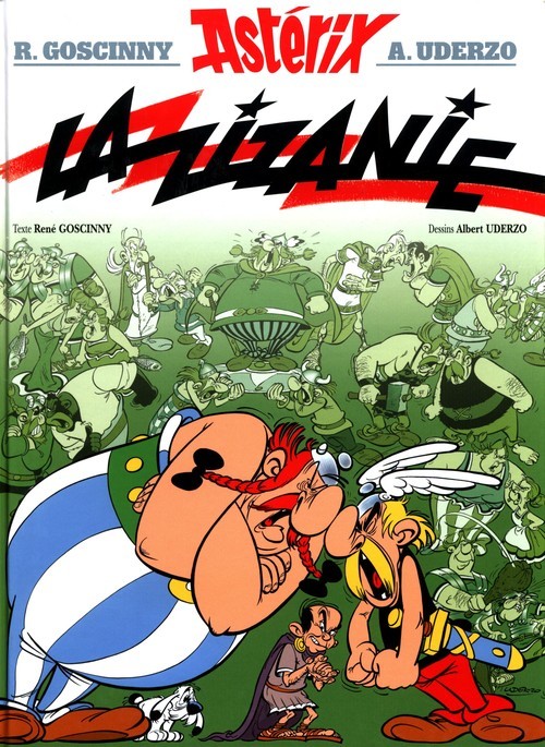 okładka Asterix 15 Asterix La zizanie książka | René Goscinny