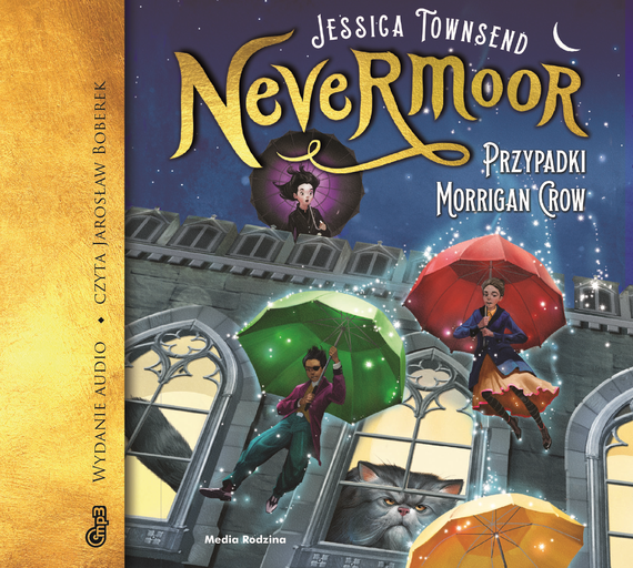 okładka Nevermoor. Przypadki Morrigan Crow. audiobook | MP3 | Jessica Townsend