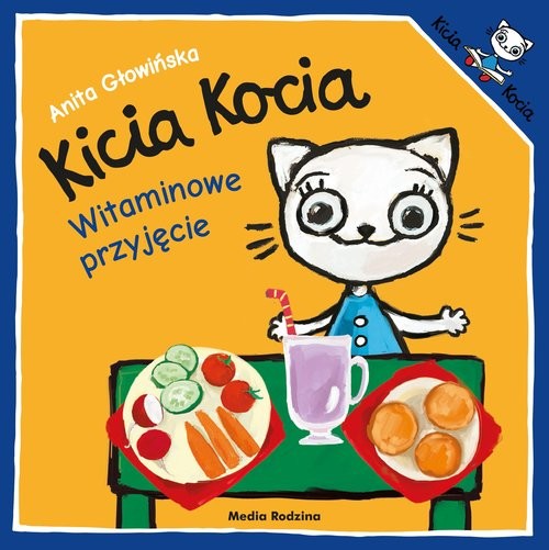 okładka Kicia Kocia Witaminowe przyjęcie książka | Anita Głowińska