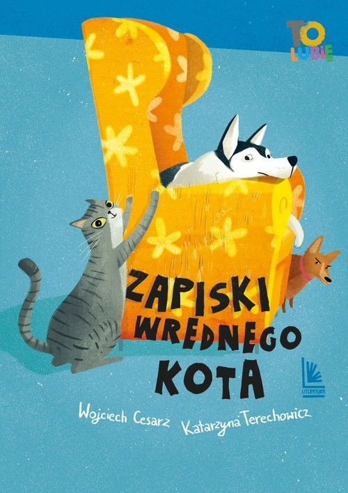 okładka Zapiski wrednego kota książka | Wojciech Cesarz, Katarzyna Terechowicz