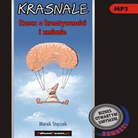 okładka Krasnale - rzecz o kreatywności i zmianie audiobook | MP3 | Strączek Marek