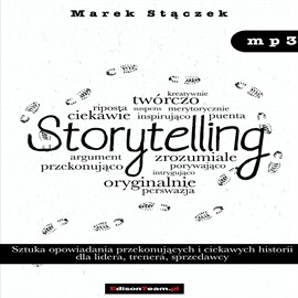 okładka Storytelling audiobook | MP3 | Marek Stączek