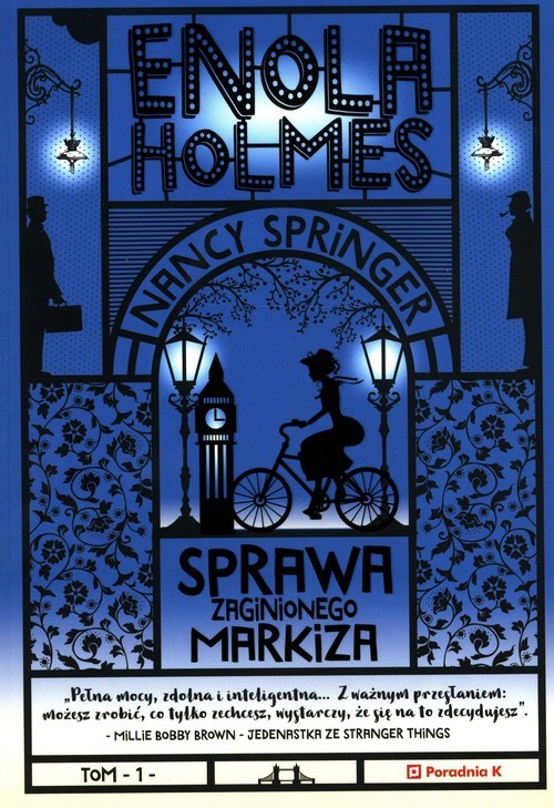okładka Enola Holmes Sprawa zaginionego markizaksiążka |  | Nancy Springer