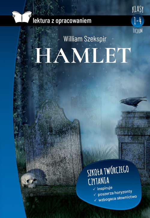 okładka Hamlet Lektura z opracowaniem książka | William Shakespeare