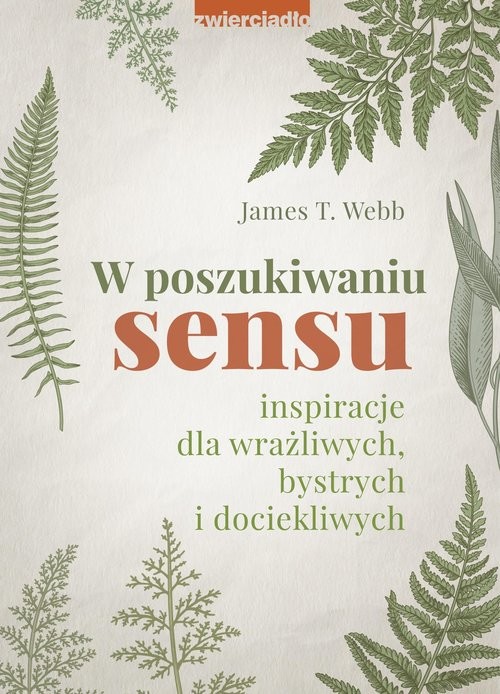 okładka W poszukiwaniu sensu Inspiracje dla wrażliwych, bystrych i dociekliwych książka | Webb JamesT.