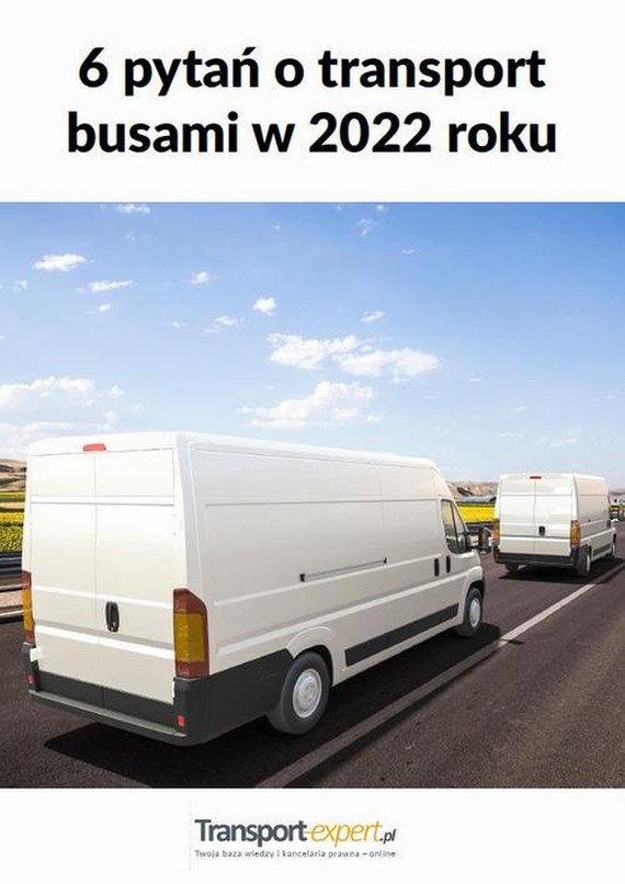 okładka 6 pytań o transport busami w 2022 r.ebook | epub, mobi, pdf | Opracowania Zbiorowe