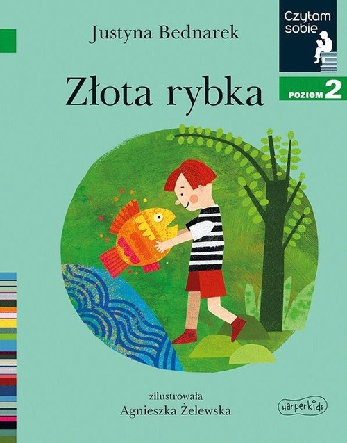 okładka Złota rybka Czytam sobie Poziom 2 książka | Justyna Bednarek