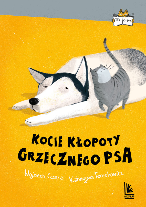 okładka Kocie kłopoty Grzecznego psaebook | epub, mobi | Katarzyna Terechowicz, Wojciech Cesarz