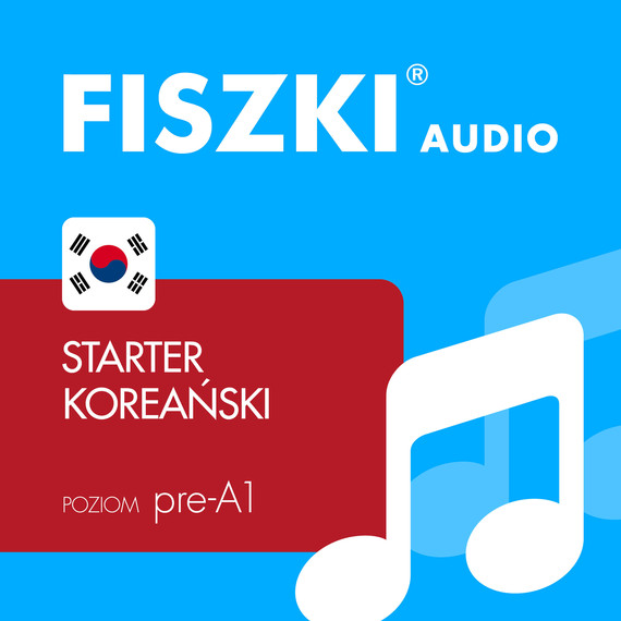 okładka FISZKI audio – koreański – Starteraudiobook | MP3 | Julia Szymańska