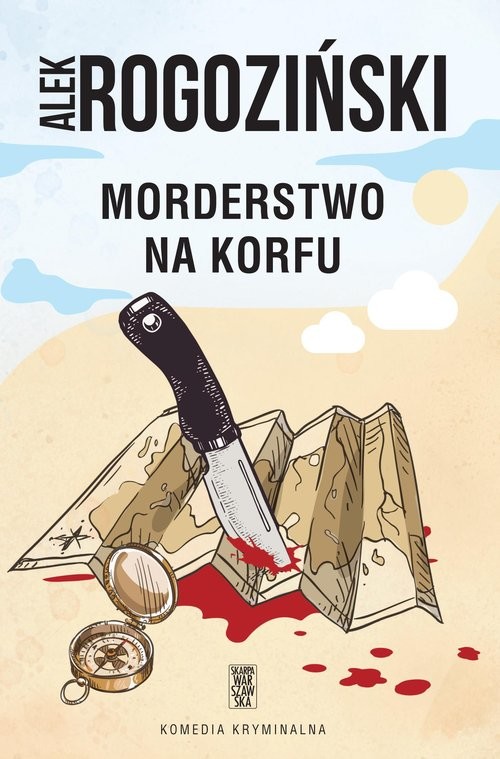 okładka Morderstwo na Korfu książka | Alek Rogoziński