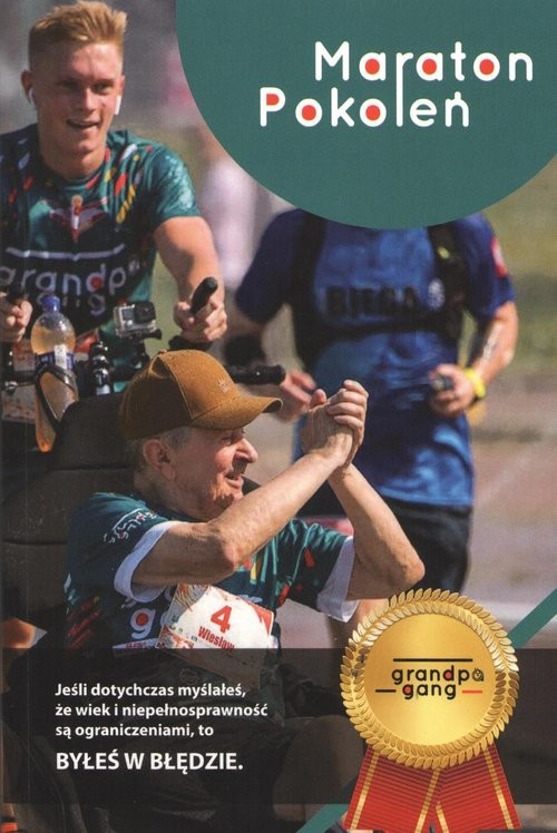 okładka Maraton Pokoleń książka | Gang Grandpa