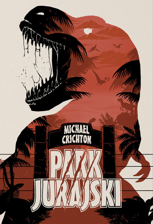 okładka Jurassic Park książka | Michael Crichton