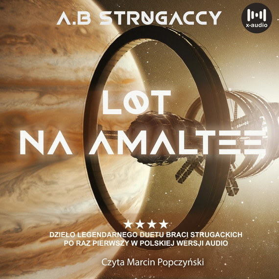 okładka Lot na Amalteę audiobook | MP3 | Arkadij Strugacki, Borys Strugacki