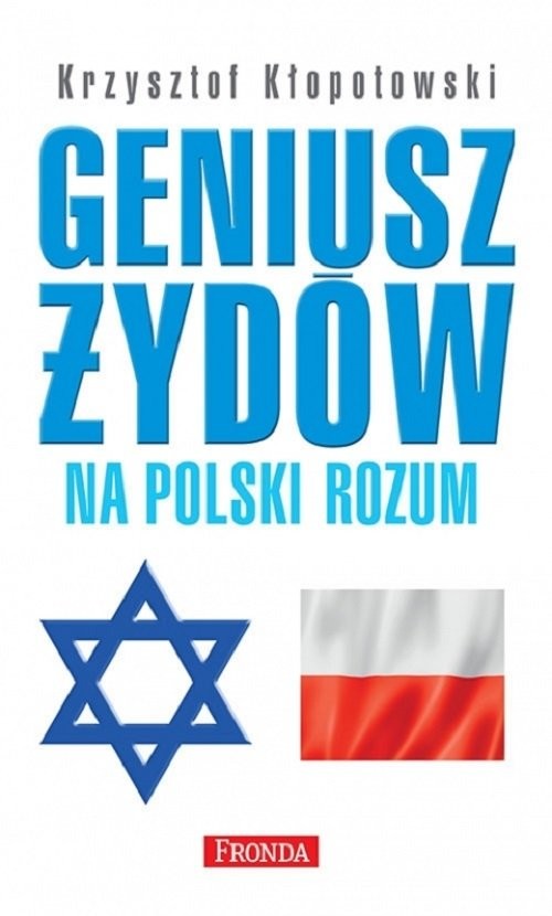 okładka Geniusz Żydów na polski rozum książka | Krzysztof Kłopotowski