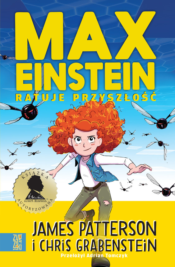okładka Max Einstein ratuje przyszłość ebook | epub, mobi | James Patterson, Chris Grabenstein