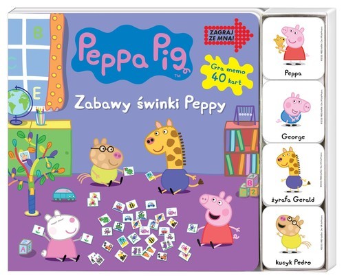 okładka Peppa Pig Zagraj Ze Mną Zabawy świnki Peppy książka | Opracowania Zbiorowe