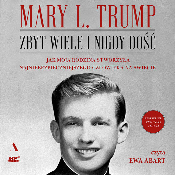 okładka Zbyt wiele i nigdy dość audiobook | MP3 | Mary L. Trump
