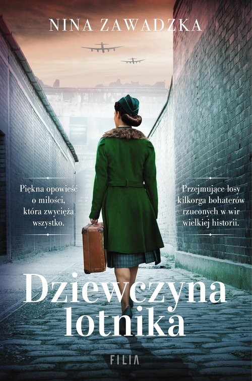 okładka Dziewczyna lotnika książka | Nina Zawadzka