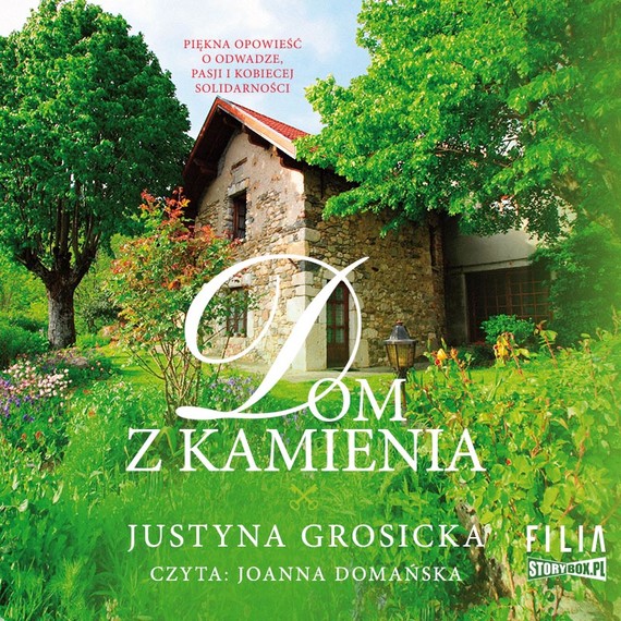 okładka Dom z kamienia audiobook | MP3 | Justyna Grosicka