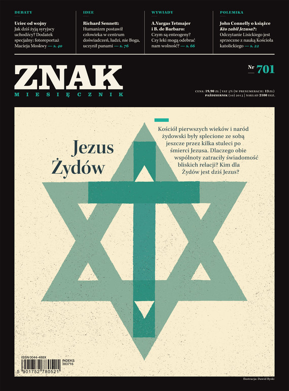 okładka Miesięcznik ZNAK nr 701 (10/2013) ebook | epub, mobi | Opracowania Zbiorowe