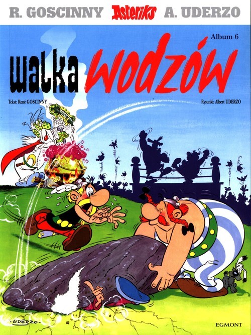 okładka Asteriks Album 6 Walka wodzów książka | René Goscinny