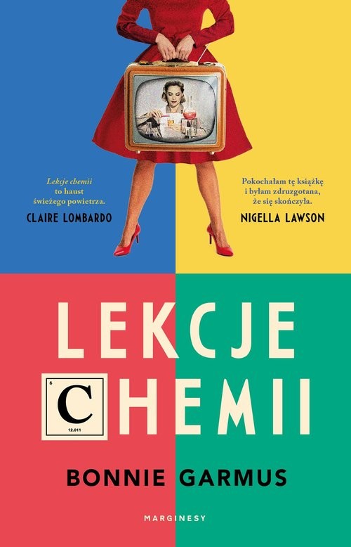 okładka Lekcje chemii książka | Bonnie Garmus