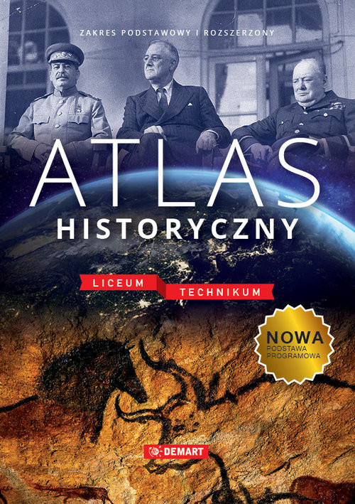 okładka Atlas historyczny liceum i technikum nowa edycja książka | Elżbieta Olczak