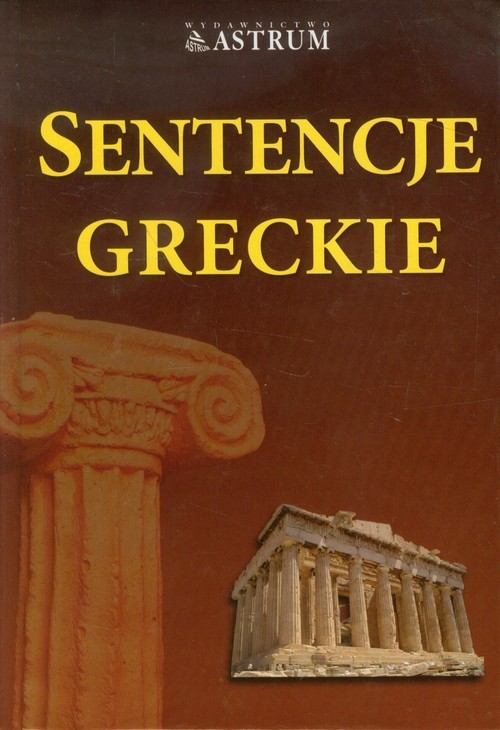 okładka Sentencje greckie książka | Anna Chojnowska