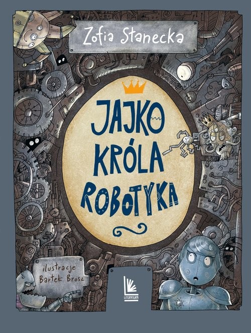 okładka Jajko króla Robotyka książka | Zofia Stanecka