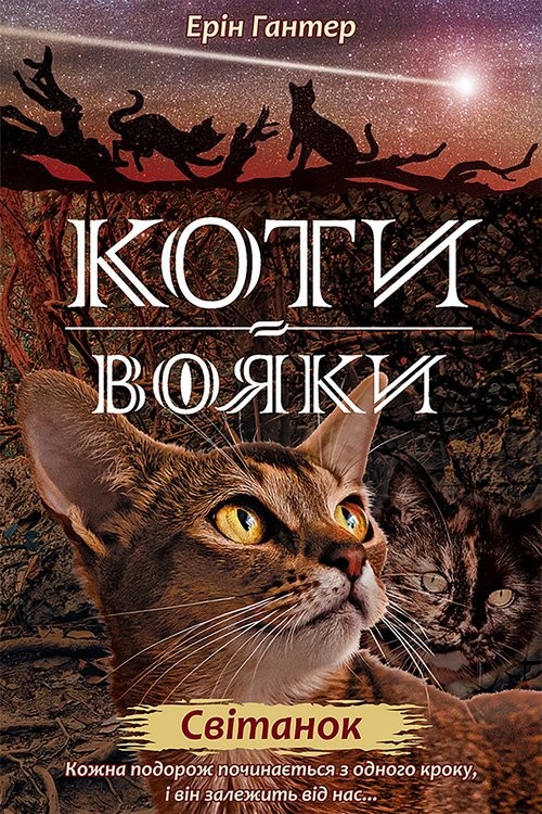 okładka Koty-Voyaky Tsykl 2 Knyha 3 Svitanok książka | Erin Hunter