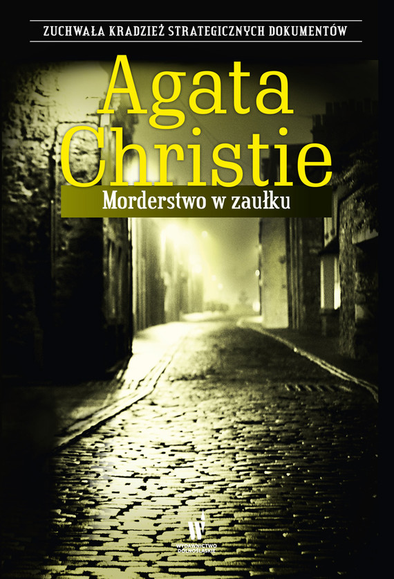 okładka Morderstwo w zaułku ebook | epub, mobi | Agata Christie