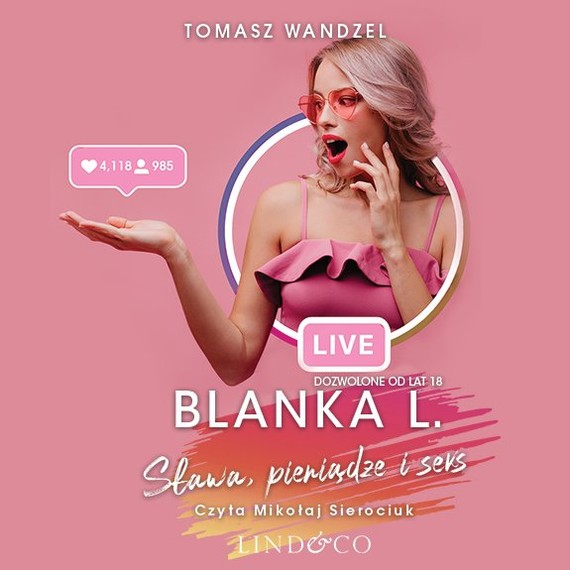 okładka Blanka L – Sława, pieniądze i seks audiobook | MP3 | Tomasz Wandzel
