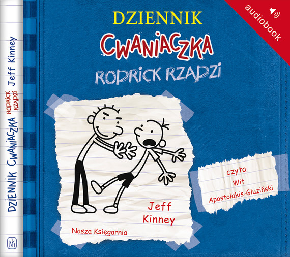 okładka Dziennik cwaniaczka 2. Rodrick rządzi audiobook | MP3 | Jeff Kinney