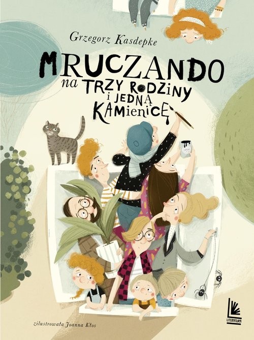 okładka Mruczando na trzy rodziny książka | Grzegorz Kasdepke